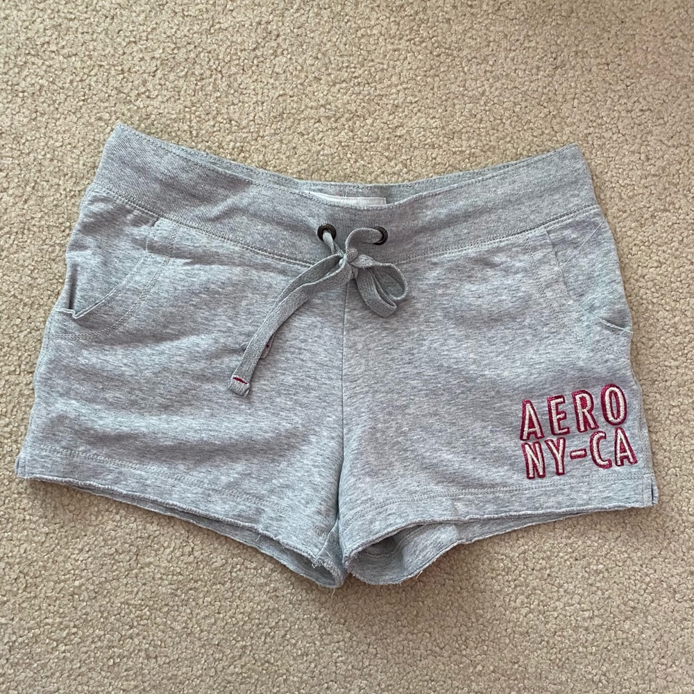 Aeropostale Light Gray Shorts
